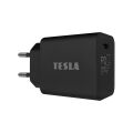 TESLA Power Charger T100 - 20 W PD 3.0/PPS Fast Charger (Black)