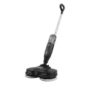 TESLA GlideStar GQ500 - angled view of the mop with its water tank and two round pads