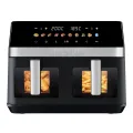 TESLA AirCook DualZone Q787 XXL Deluxe - Multifunctional Dual-Zone Digital Air Fryer
