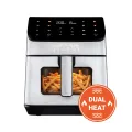 TESLA AirCook DualHeat QD65 XXL - Multifunctional Dual-Mode Digital Hot-Air Fryer