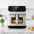 TESLA AirCook DualHeat QD65 XXL - Multifunctional Dual-Mode Digital Hot-Air Fryer