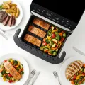 TESLA AirCook DualHeat QD575 XXL - Multifunctional Dual-Mode Digital Hot-Air Fryer