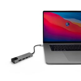 TESLA Device MP80 - 5-in-1 Multifunction USB Hub