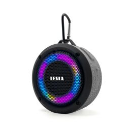 TESLA Sound BS60 - Water-Resistant Wireless Bluetooth Speaker (Gray)
