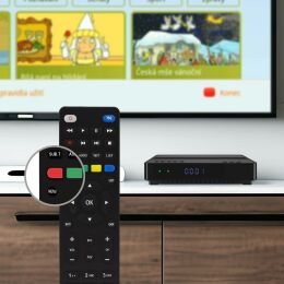 TESLA HYbbRID TV TH210 - DVB-T2 set-top box with HbbTV