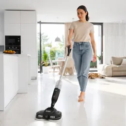 TESLA GlideStar GQ500 - Cordless Electric Rotary Mop with Water Spray