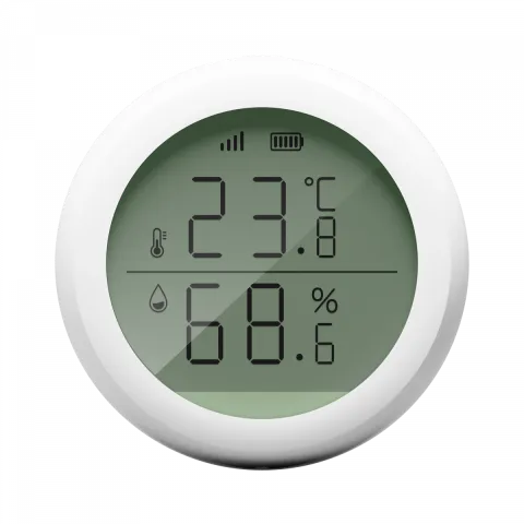 TESLA Smart Sensor Temperature and Humidity Display - a smart sensor for measuring temperature and humidity with a display