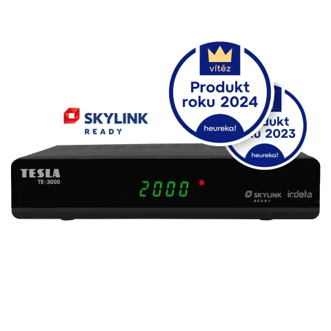 TESLA TE-3000 - Irdeto Skylink READY Satellite Receiver