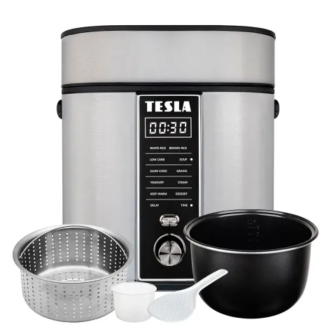 TESLA MultiCook RC400 Low Carb - Multifunctional Rice Cooker