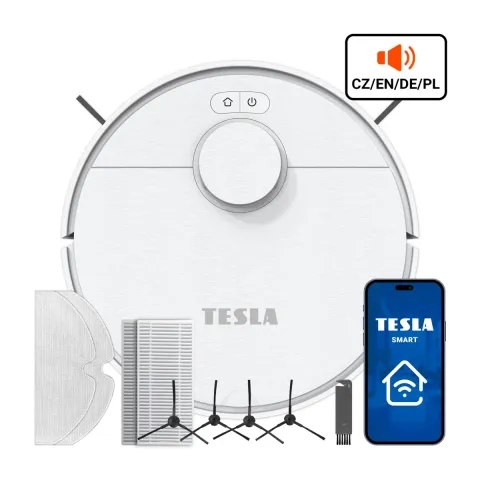 TESLA RoboStar iQ550 - Laser-Guided Robotic Vacuum Cleaner